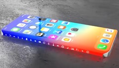 Un popular video conceptual hecho por fans para el iPhone 13 de Apple presentaba una pantalla envolvente. (Fuente de la imagen: You Tech)