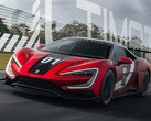 El BYD Yangwang U9 Track Edition que estableció un nuevo récord de velocidad EV. (Fuente de la imagen: BYD)