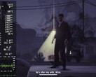 DroidDeck 0.3.0 ejecutando Alan Wake's American Nightmare con la superposición de rendimiento de Steam visible.