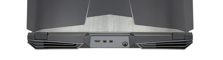 Trasero: HDMI 2.0, 2x mini DisplayPort 1.3, adaptador de CA