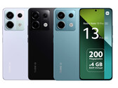 El Redmi Note 13 Pro en sus tres colores de lanzamiento en Europa. (Fuente de la imagen: Xiaomi)
