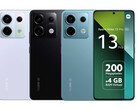 El Redmi Note 13 Pro en sus tres colores de lanzamiento en Europa. (Fuente de la imagen: Xiaomi)