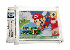 Esta copia de Super Mario 64 es ahora el videojuego más caro del mundo (Imagen: Heritage Auctions)