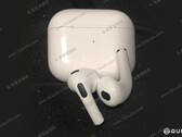 Este es, aparentemente, el aspecto que tendrán los AirPods 3. (Fuente de la imagen: 52Audio)