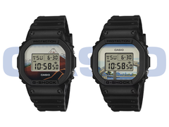 En la imagen, los nuevos Casio G-Shock DW-5600KHS25-1 (izquierda) y DW-5600KHFM-1 (derecha). (Fuente de la imagen: Casio - editado)