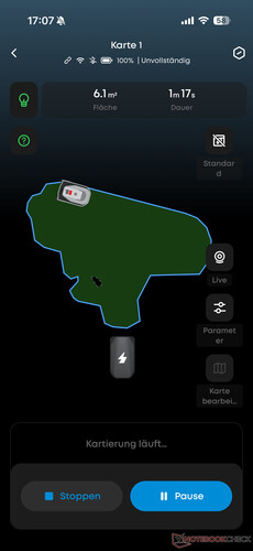 Cartografía automática del Eufy C15