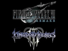 Logotipos de Final Fantasy 7 Remake y Kingdom Hearts (Fuente de la imagen: Square Enix, Disney con ediciones)