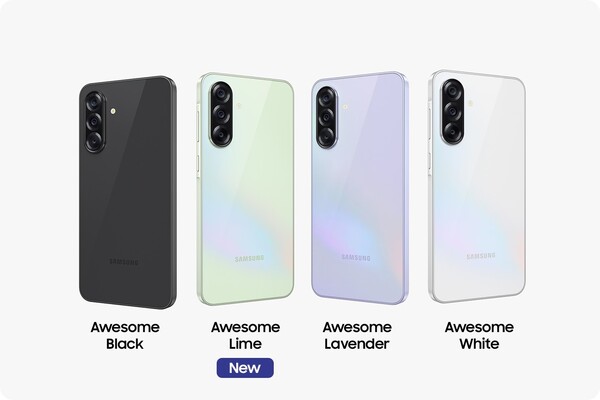 El Galaxy A36 ya está disponible en un nuevo color de edición limitada Awesome Lime. (Fuente de la imagen: Samsung)