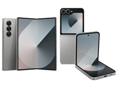 Samsung Galaxy Z Fold6 (izquierda) y Z Flip6 (derecha). (Fuente de la imagen: Amazon)