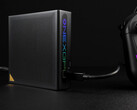 En Cyberpunk 2077, la USB4 v2 tenía alrededor de un 25% de ventaja sobre su predecesora. En la imagen: la eGPU OneXGPU Lite. (Fuente de la imagen: ETA Prime)