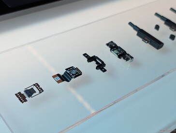 Vista explosionada del diseño del cable magnético USB-C con patente en trámite