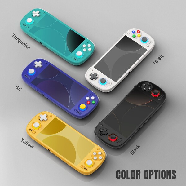 Dos de los colores de la Retroid Pocket G2 han sido tomados prestados de la Nintendo Switch Lite. (Fuente de la imagen: Retroid)
