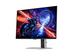 Imagen promocional del monitor para juegos Odyssey OLED G6 500Hz de Samsung sobre fondo blanco. (Fuente de la imagen: Samsung)