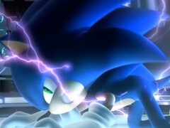 Una captura de pantalla de la secuencia introductoria de Sonic Unleashed