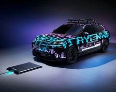 El SUV eléctrico Porsche Cayenne con carga inalámbrica (Fuente de la imagen: Porsche)