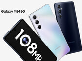El Galaxy M54 debería ser una alternativa más potente al también nuevo Galaxy F54. (Fuente de la imagen: Samsung)