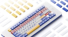 Este teclado TKL es compatible con piezas de Lego reales. (Fuente de la imagen: MelGeek)