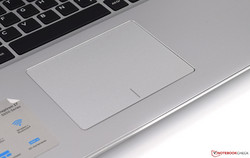 El touchpad del Dell Inspiron 17-5770-0357