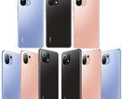 Renders de prensa del Xiaomi Mi 11 Lite, Xiaomi supera a Samsung en el segundo trimestre de 2021 en Europa (Fuente: Xiaomi)