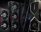 Se espera que tanto AMD como Nvidia lancen pronto sucesores de sus líneas de GPUs de la actual generación. (Fuente de la imagen: AMD/Nvidia - editado)