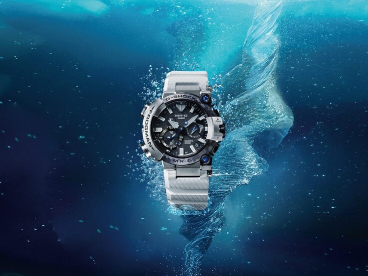 El reloj Casio G-Shock MR-G Frogman MRG-BF1000EB-1A