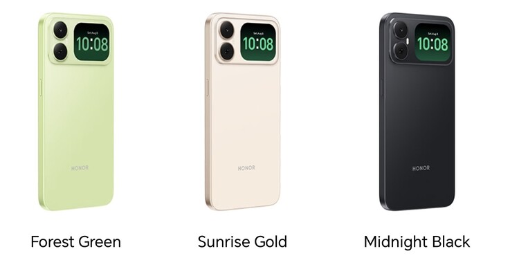 Opciones de color del Honor Play 20C.