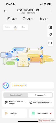 Obstáculos en el mapa