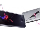 El nuevo diseño del ROG Phone. (Fuente: Asus)