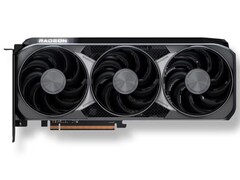 Render artístico de la AMD Radeon RX 9070 XT. (Fuente de la imagen: AMD)