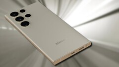 Este render conceptual no oficial del Samsung Galaxy S23 Ultra muestra una influencia del diseño del Note Galaxy. (Fuente de la imagen: TechnizoConcept &amp;amp; Unsplash - editado)