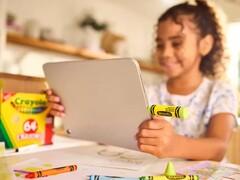 La memoria USB-C Crayola de SanDisk es compatible con una amplia gama de dispositivos, incluidas las tabletas. (Fuente de la imagen: SanDisk)