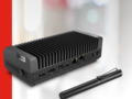 El mini PC ThinkEdge SE30 de Lenovo es ideal para quioscos y cajeros automáticos para el comercio minorista inteligente o para la monitorización de dispositivos médicos en la sanidad. (Fuente de la imagen: Lenovo)