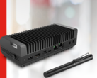 El mini PC ThinkEdge SE30 de Lenovo es ideal para quioscos y cajeros automáticos para el comercio minorista inteligente o para la monitorización de dispositivos médicos en la sanidad. (Fuente de la imagen: Lenovo)