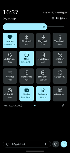 Sony Xperia 10 VIII: Ajustes rápidos