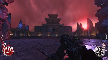 En la imagen: una captura de pantalla del juego «Shadow Warrior».