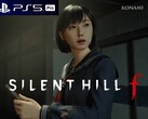 Banner de Silent Hill f con el logotipo mejorado de PS5 Pro (Fuente de la imagen: Konami, Sony PlayStation con ediciones)