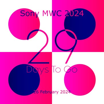 Cartel del evento Sony MWC 2024 (Fuente de la imagen: @InsiderSony)