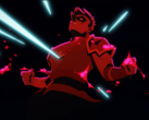 Sworn tiene un combate muy parecido al de Hades, con la diferencia clave de que admite multijugador. En la imagen, una captura de pantalla del tráiler del juego. (Fuente de la imagen: PlayStation/YouTube)