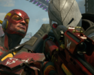 El clon de Flash se acerca sigilosamente a Deadshot en Escuadrón Suicida: Matar a la Liga de la Justicia (fuente de la imagen: SteamDB)