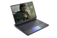 La GPU en el Alienware 16 Area-51 puede funcionar hasta 175 W sin compromisos aunque sólo cuando está en su ajuste de ruido de ventilador más alto (Fuente de la imagen: Dell)