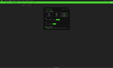 Nuestra configuración del perfil de potencia "Custom Extreme" de Synapse