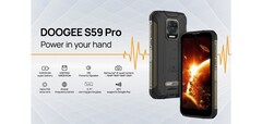 El S59 Pro y algunos de sus mejores atributos. (Fuente: DOOGEE)