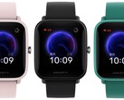 El Huami Amazfit Pop viene en rosa, negro y turquesa. (Fuente de la imagen: Huami - editado)