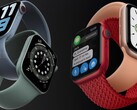 Apple Apple Concepto del Watch Series 7 frente al diseño del Watch Series 6. (Fuente de la imagen: Jon Prosser/ - editado)Apple 