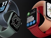Apple Apple Concepto del Watch Series 7 frente al diseño del Watch Series 6. (Fuente de la imagen: Jon Prosser/ - editado)Apple