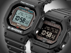Las dos variantes del próximo Casio G-Shock GW-BX5600 (en la imagen): una con pantalla LCD estándar y otra con pantalla LCD invertida. (Fuente de la imagen: Great G-Shock World)
