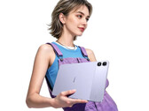 El Xpad 30 Pro está disponible en tres colores. En la imagen: una fotografía promocional del modelo en color morado.