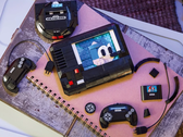 El set de Lego Sega Genesis fotografiado