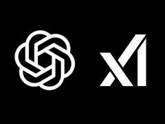 Logotipos oficiales de OpenAI y xAI (Fuente de la imagen: xAI y OpenAI; editado)