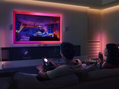 La tira de luz Flux de Philips Hue (en la imagen) ya está disponible en Europa. (Fuente de la imagen: Philips Hue)